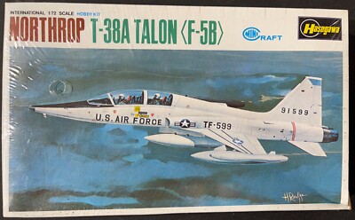 Hasegawa Northrop T-38A Talon F-5B JS-018 1/72 FS NEW Model Kit  Sullys Hobbies