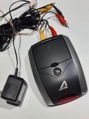 705 Receiver A/V Astak w/ AC Adaptor Power Supply Cord Model GPU351200300WD00