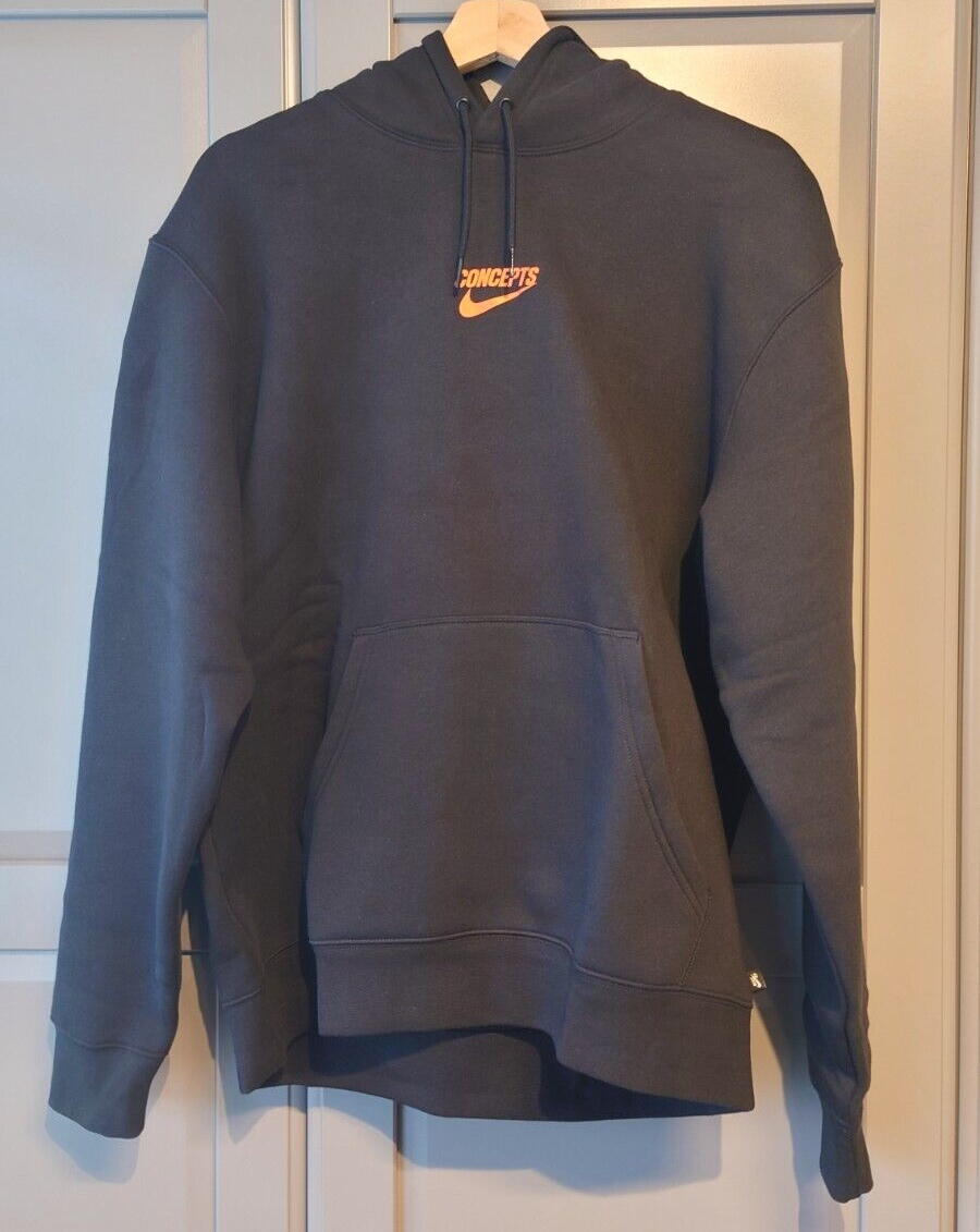 Nike SB Concepts Fleece Hoody Hoodie Black Size Extra Large XL eBay