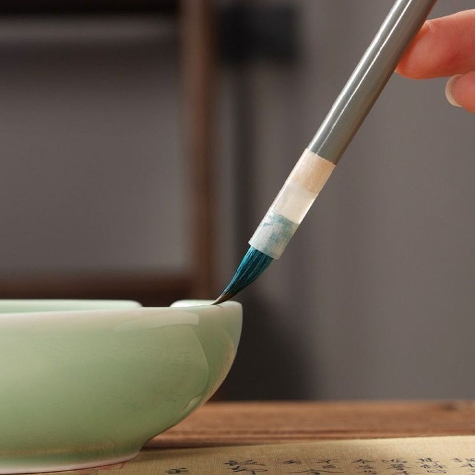 Wolf Hair Chinese Calligraphy Brush Oil Painting Art Paint Brush Artist