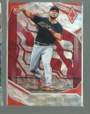 2019 Panini Phoenix Ruby Wave #15 Michael Chavis 136/199 (ref 80180)