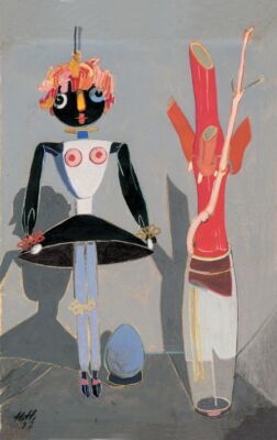 Hannah Hoch : The Puppet Balsamine : 1927 :  Archival Quality Art Print 17x22