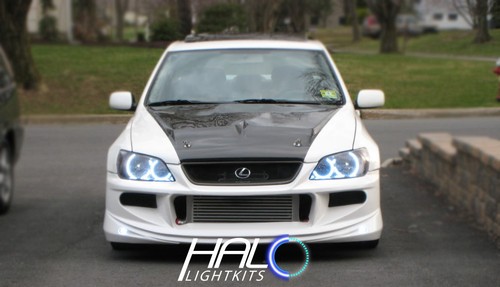 2001-2005 ORACLE Lexus IS300 6000K White Headlight Halo Ring Kit 01 02 03 04 05 - Picture 3 of 6