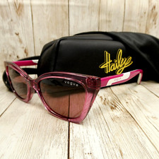 Vogue Kids Purple Cat Eye Sunglasses w/ Hailey Bieber Case - VJ2020 48-16-125