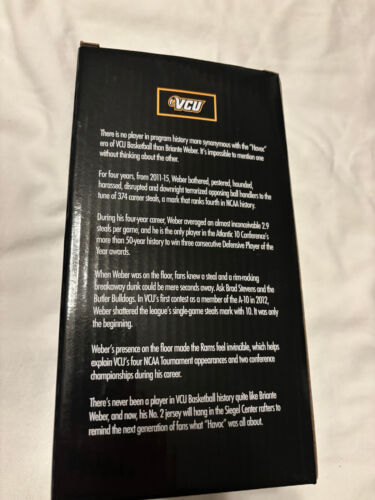 VCU Rams Basketball - Briante Weber #2 Bobblehead - New in Box - Picture 3 of 6