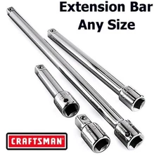 Craftsman 1/4" 3/8" 1/2" in. Drive Extension Bar - Socket Ratchet - ANY SIZE
