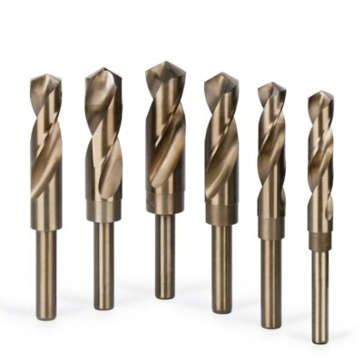 Produktbild von HSS-R Spiralbohrer – 20,5 Mm Durchmesser Mit Reduziertem Schaft (13 Mm). Der Eisenbohrer Für Stahl, Edelstahl & Aluminium. Gesamtlänge 205 Mm, Nutzlänge 140 Mm.