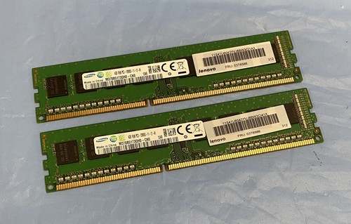 8GB Kit (2 x 4GB) Samsung Lenovo 03T6566 PC3-12800U DDR3 Non-ECC Speichermodule