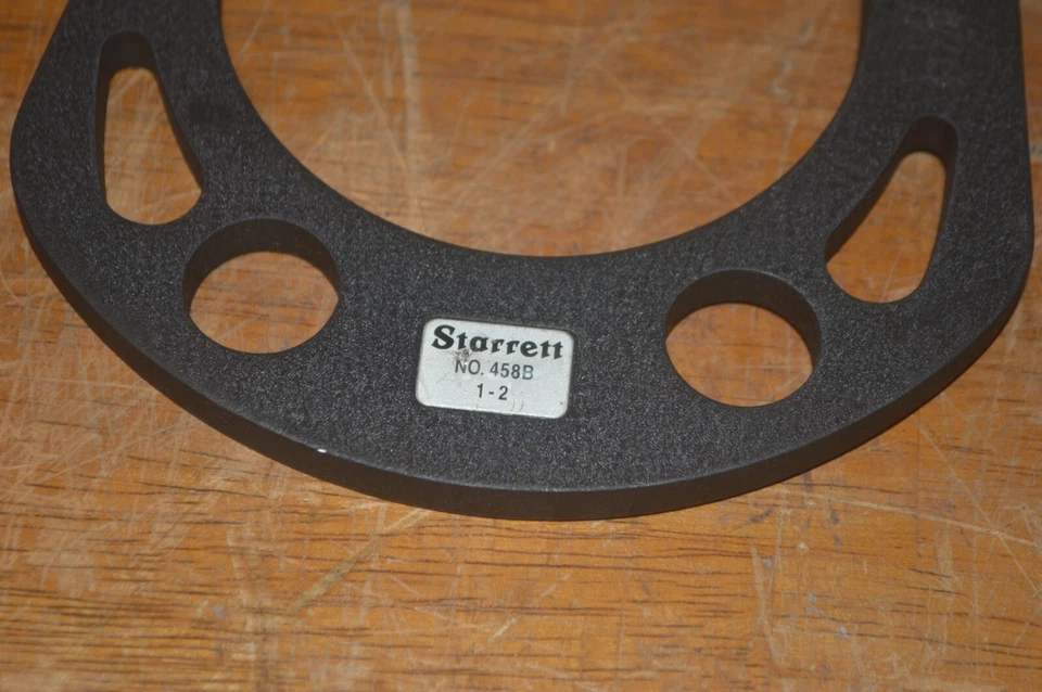 Micrómetro de freno de disco automotriz Starrett 458B 458BXRS 1-2" Foto 2 de 4