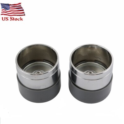 2x 1.98 Buddy Bearing Buddy Protectors Grease Wheel Hub For Trailer Boat w/ Bras