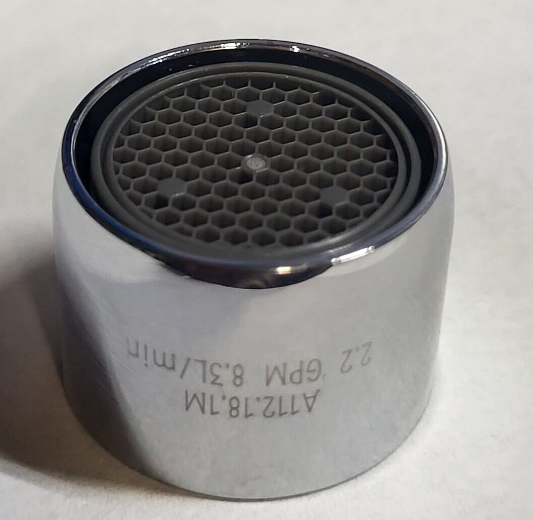 Lot of 4 ChromePlated Aerators, 55/64"27 Female Thread 2.2 GPM A112.18.1M G eBay