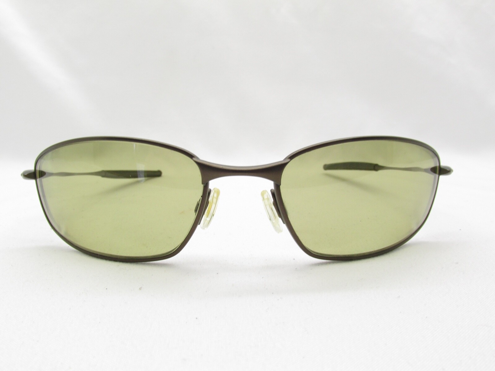 OAKLEY WHISKER BROWN SPORTS WRAP METAL EYEGLASSES FRAMES 62-150 117657