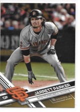 2017 Topps Series 2 Baseball Gold Jarrett Parker 551/2017 Giants