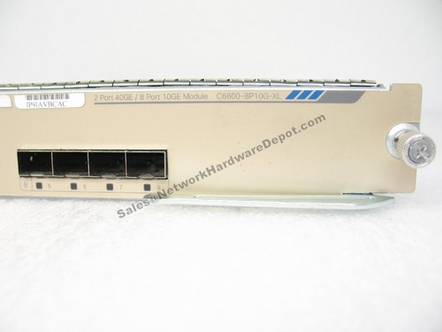 Cisco C6800-8P10G-XL 8 puertos 10GE Catalyst 6800 con DFC4XL - 1 año de garantía - Imagen 2 de 2