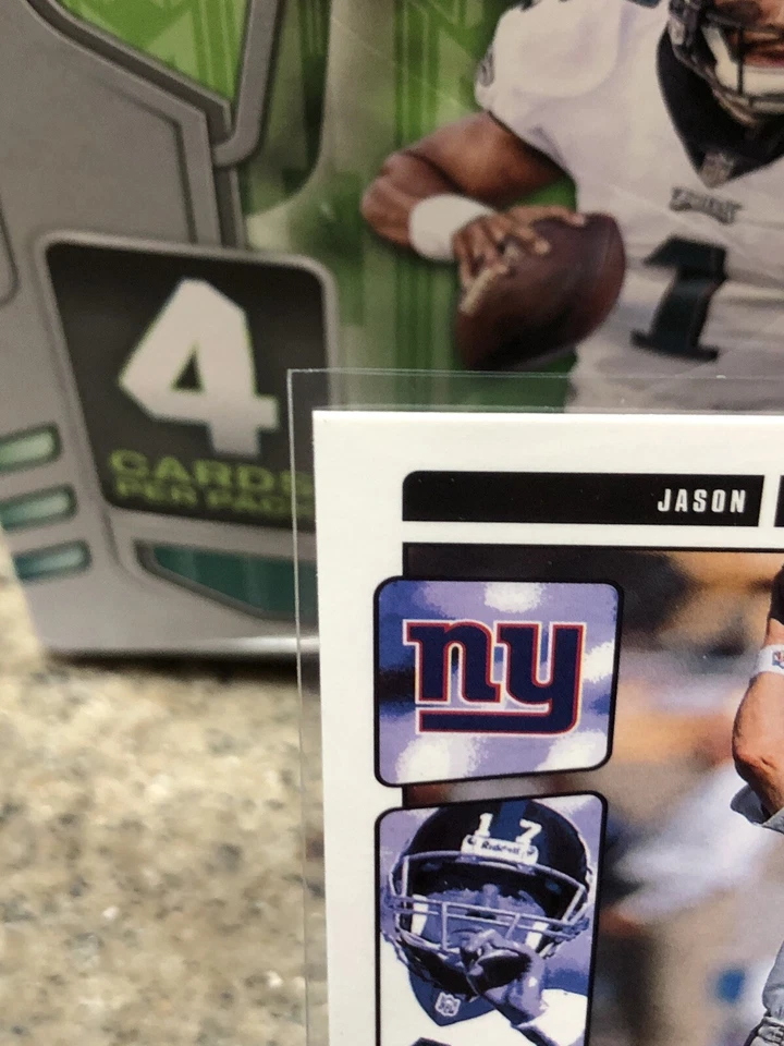 2001 Upper Deck Victory Jason Garrett #231 New York Giants Cowboys - Image 3 of 4