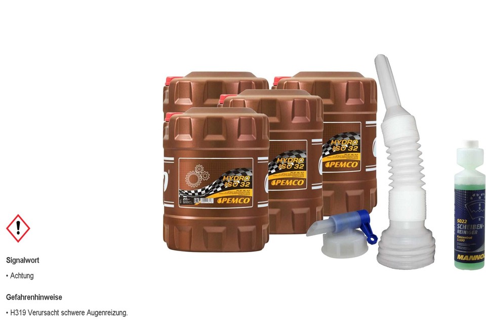 80L PEMCO Hydro ISO 32 Hydrauliköl DIN 515242 AFNOR (FRANCE) NF E 48
