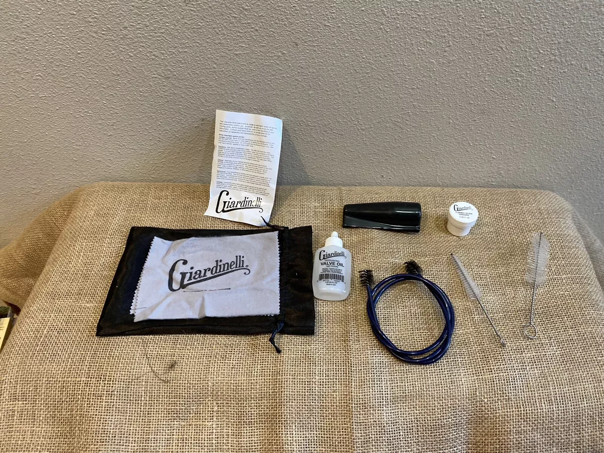 Giardinelli Trumpet Starter Pack Care Cleaning Kit Folding Music