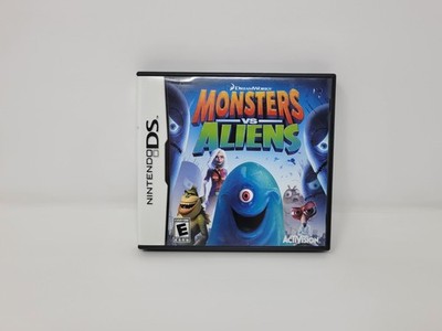 Monster vs Aliens Nintendo DS Game Complete CIB Tested Free US Ship See Store