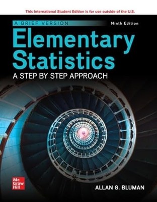 Elementary Statistics: A Brief Version ISE by Allan Bluman 9781266884290 NEW