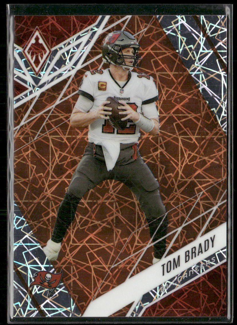 2022 Panini Phoenix Orange Lazer #65 Tom Brady /75
