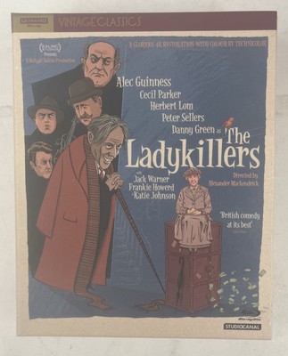 The Ladykillers (4k UHD) Limited Edt Collectors Set 5 Discs OOP Alec Guinness