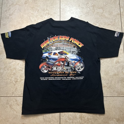 #ad #ad Homestead speedway racing 2009 NASCAR ride for kids championship Racing Tee XL $35.00