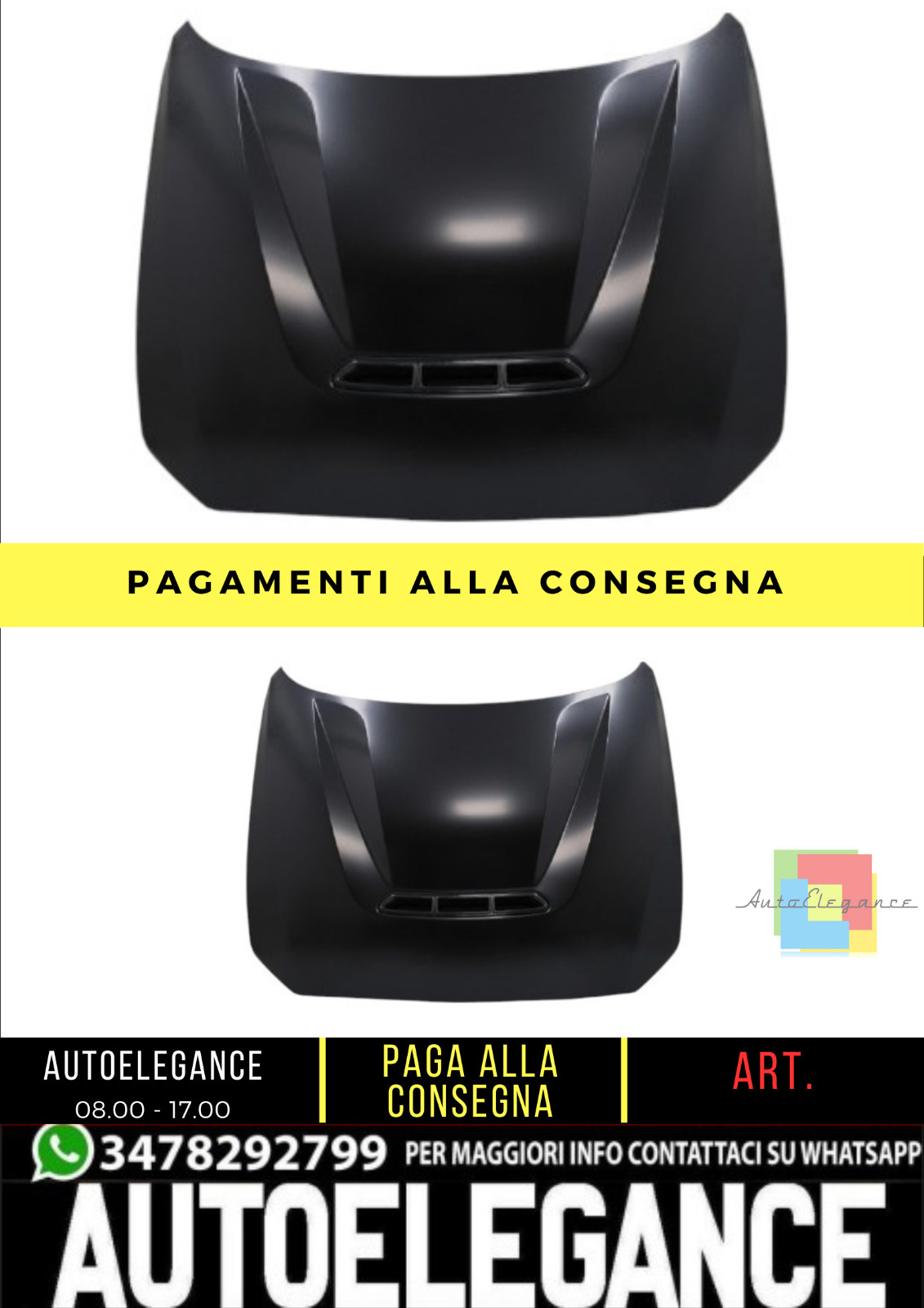 Cofano cofano in alluminio M2 CS Look per Bmw (F20, F21, F22, F23, F87)