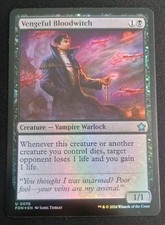 MTG Foundations - Vengeful Bloodwitch - Foil 