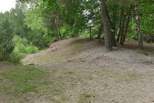 Photo A2 Horsell Common, overgrown sandpit Woking The edge of the sandpi c2016
