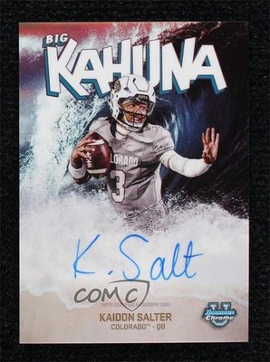 2025 Bowman U Chrome The Big Kahuna Kaidon Salter #BK-KS Auto 3s8