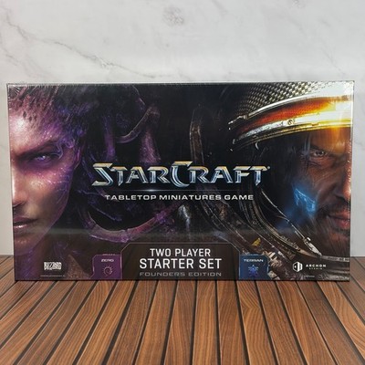 Starcraft The Miniatures Game Founders  Edition Two Player Starter Set NEW