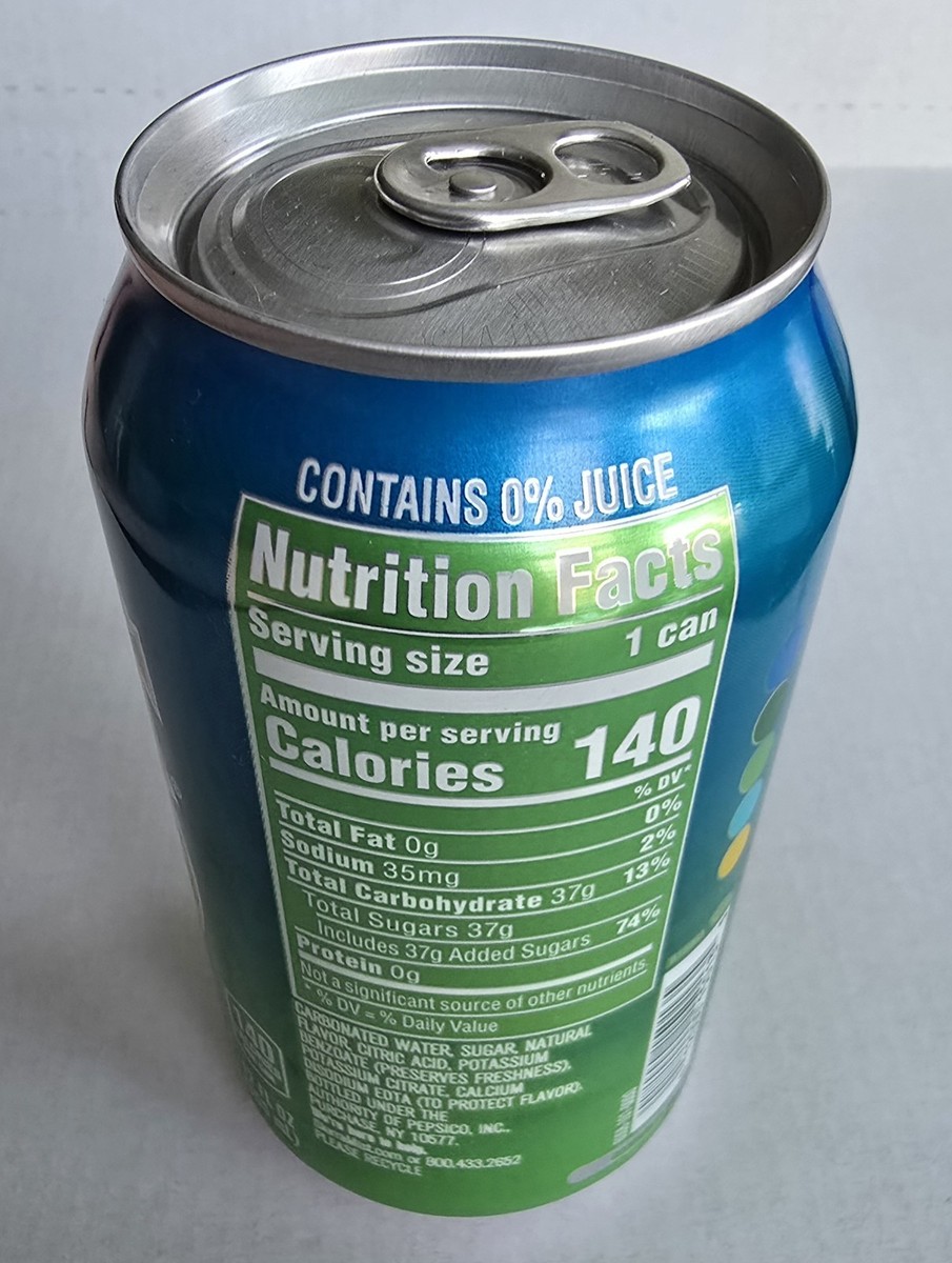Sierra Mist Lemon Lime Flavored Soda - One 12 Ounce Can 3/6/23