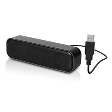  Upgraded USB Computer /Laptop Speaker with Stereo Sound  Enhanced Bass,
