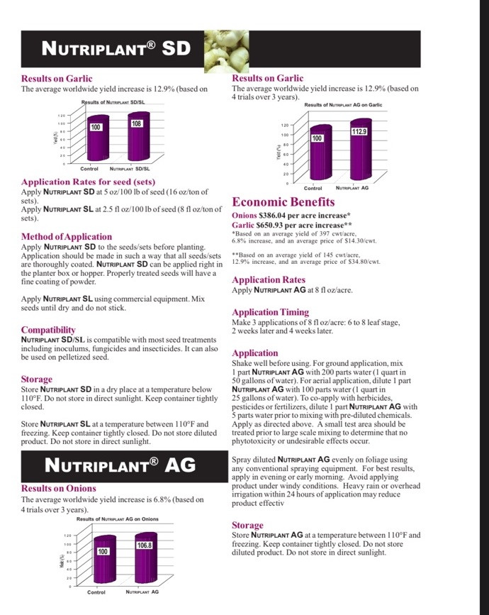Micronutrient 25lb Nutriplant SD For Enhanced Root Growth & Crop Yields