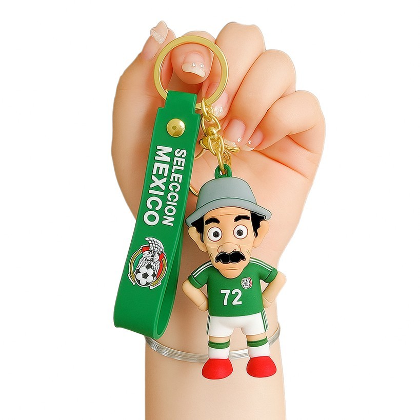 Don Ramon Keychain Keychain Llavero Mundial 2026 México Don Ramón Selección De México Liga ...