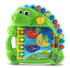 Leapfrog Dino's Delightful Day Alphabet Book Green