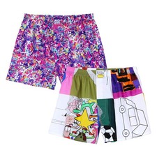 Lousy Livin Lot De 2 Boxers Ecstasy & Brötchen CMYK Coton Bio