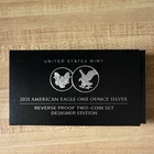 United States Mint 2021 American Eagle 2-Coin 1 oz .999 Silver Reverse Proof