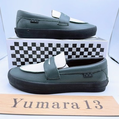 Vans Skate Loafer Dark Forest Black VN0A5DXU1CI Men's Size | eBay