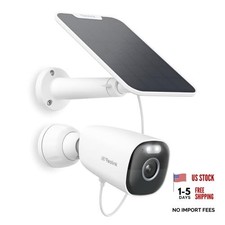 Argus Eco Ultra 4K Solar Security Camera Wireless Outdoor, Color Add-on Cam