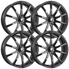 Set-4 White Diamond W3196 22x8 5x114.35x120 Gloss Black 35mm Wheels Rims 22