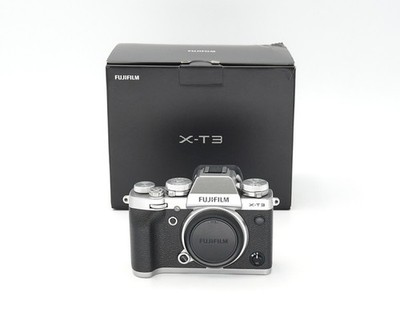 Fujifilm X-T3 silber Gehäuse Topzustand, ca. 3000 Auslösungen #46686**