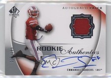 2010 SP Authentic Rookie Authentics Signature Emmanuel Sanders Patch Auto 0q3z