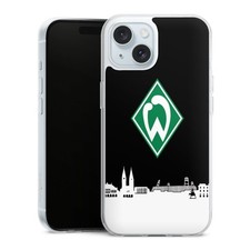 Handyhülle für Apple iPhone 15 Offizielles Lizenzprodukt SV Werder Bremen Skylin