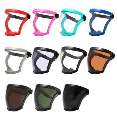 Transparents Face Shield Face Protective Screen Outdoor Safety Faceshield