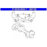 2X Halter Bremssattel Vorne FüR Volvo XC70 136 3.2 07 Bis 16 ATE D4204T5 B6324S5