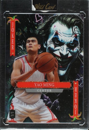 2026 Wild Card Matte Metal Yao Ming 1/1 ROCKETS 🔥🔥 | eBay