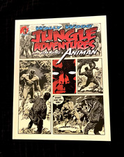WALLY WOOD JUNGLE ADVENTURES WITH JIM KING & ANIMAN SC 2016 PUBLICACIÓN VANGUARD
