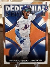 2026 Topps Series 1 Celebration Francisco Lindor Perennial All-Stars #PAS-5 Mets