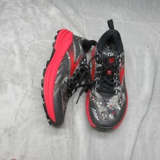 Brooks Womens Running Shoes 7B Gray Floral Cascadia 16 Light Cushioned Trail